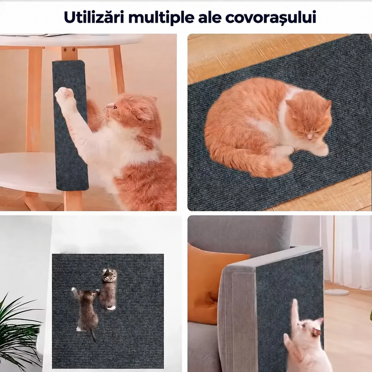 Covoraș autoadeziv anti-zgâriere pentru protecția mobilierului (91220001)