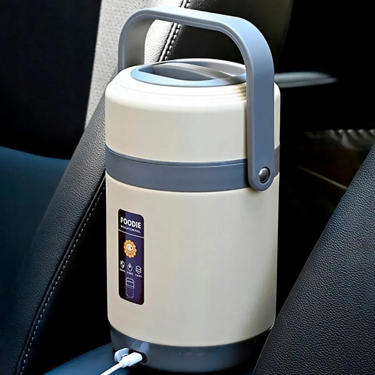Caserolă electrică USB cu două niveluri, 2 l (91590001)