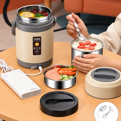Caserolă electrică USB cu două niveluri, 2 l (91590001)