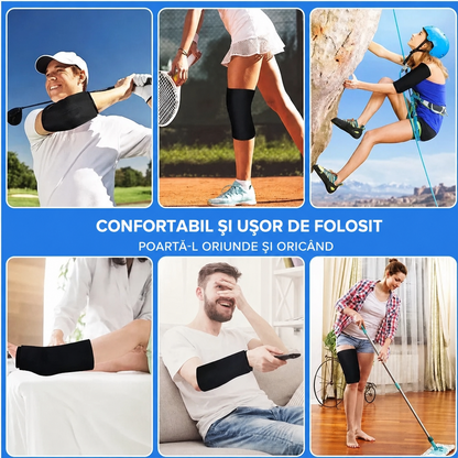 Compresă hidrogel rece-cald pentru genunchi și cot (91770001)