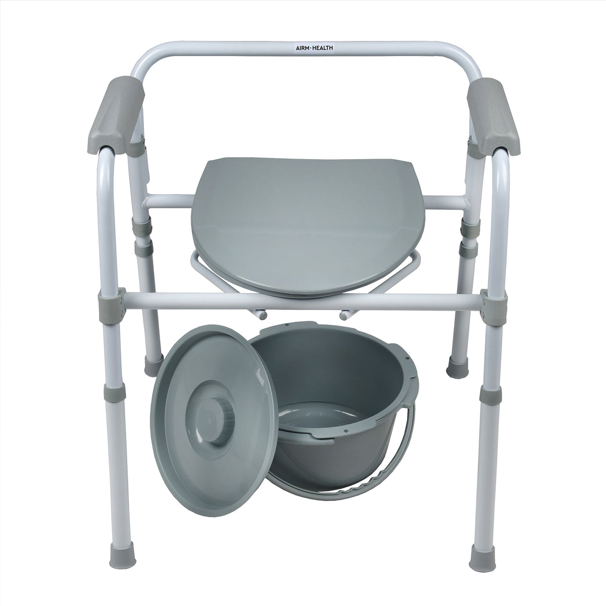 Scaun de toaletă Airm Health cu reglaj pe înălțime (91890001)