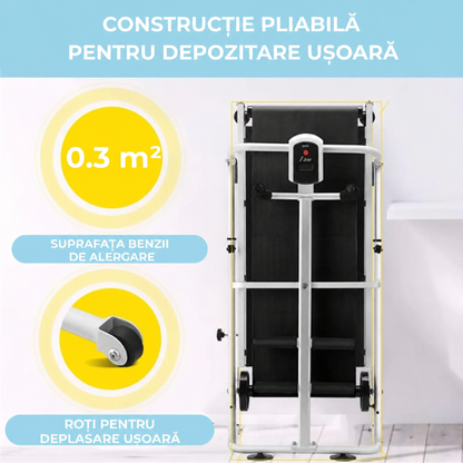 Bandă de alergat mecanică multifuncțională pentru acasă (92600001)