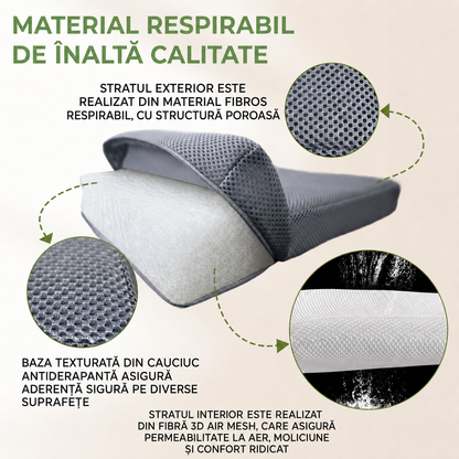 Pernă moale pentru scaunul de duș, cu bază antiderapantă (94430001)