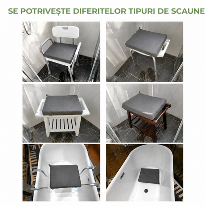 Pernă moale pentru scaunul de duș, cu bază antiderapantă (94430001)