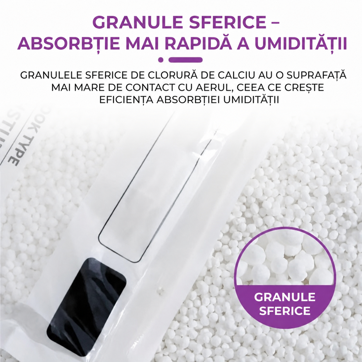 Dezumidificator suspendat pentru dulap și casă, set 10 buc. (94440001)