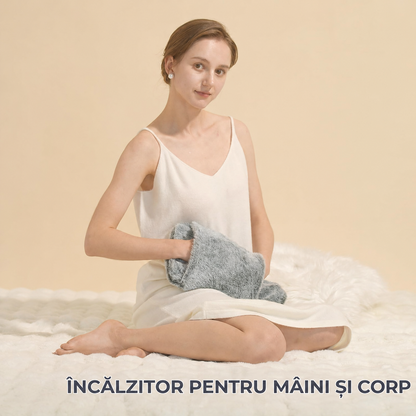 Termofor din cauciuc cu husă, 2 L (94450001)