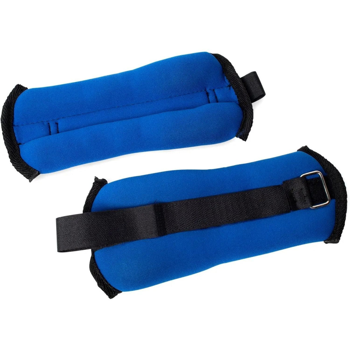 Greutăți fitness 2 x 0,5 kg albastre pentru glezne și încheieturi (8117)