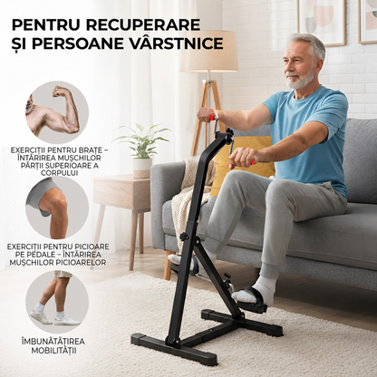 Bicicletă de reabilitare pentru exerciții ale mâinilor și picioarelor Dual Bike (94670001)