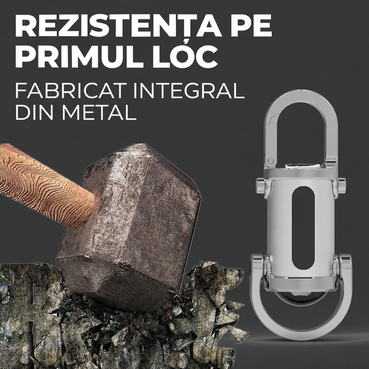 Lanternă-breloc de buzunar, 1800 lm (94820001)