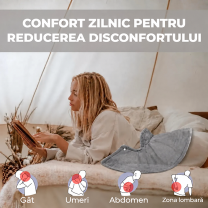 Pernă electrică de încălzire pentru gât, umeri și spate (94830001)