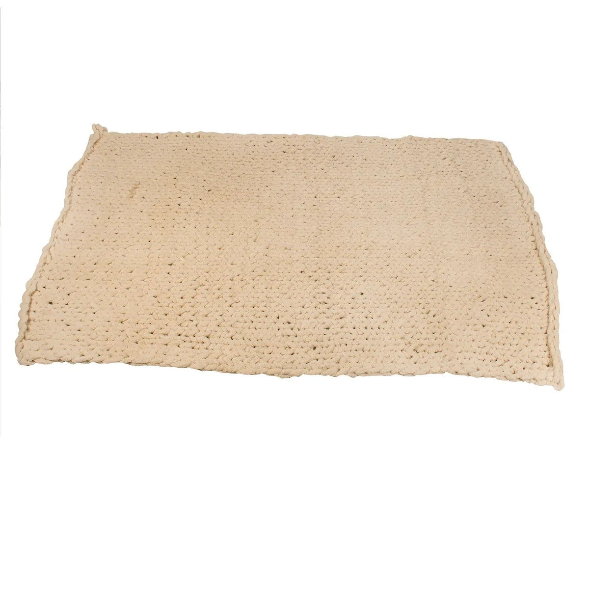 Pătură Chenille Împletită Bej 150x200 cm (90750001)