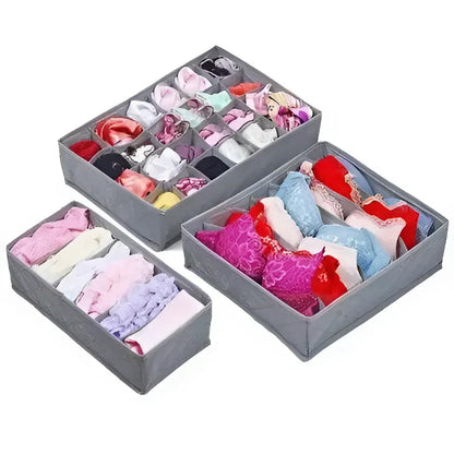 Organizator pentru lenjerie - Set de 3 bucăți pentru sertar (57220002)