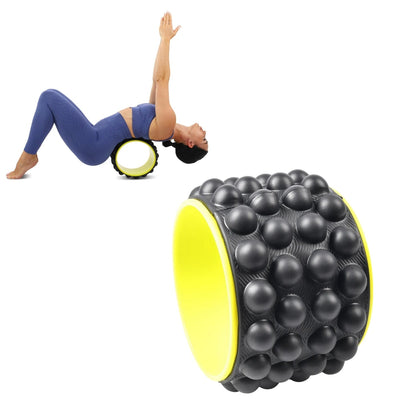 Roată pentru Yoga și Fitness cu Funcție de Masaj (8649)
