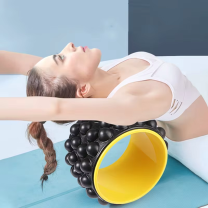 Roată pentru Yoga și Fitness cu Funcție de Masaj (8649)