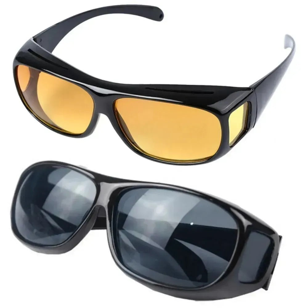 Ochelari pentru șoferi HD Vision 2 perechi Zi + Noapte antireflex (85940001)
