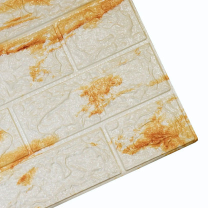 Panouri 3D autocolante Alb-maro (72220002)
