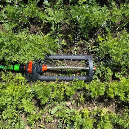 Aspersor de grădină oscilant reglabil compact (8786)