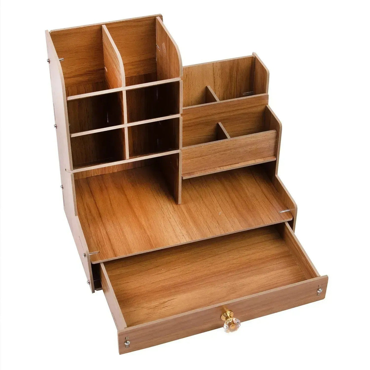 Organizator de birou mare din lemn pentru cărți (87550001)