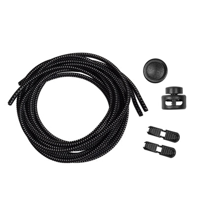 Șireturi negre elastice fără legare (79550002)