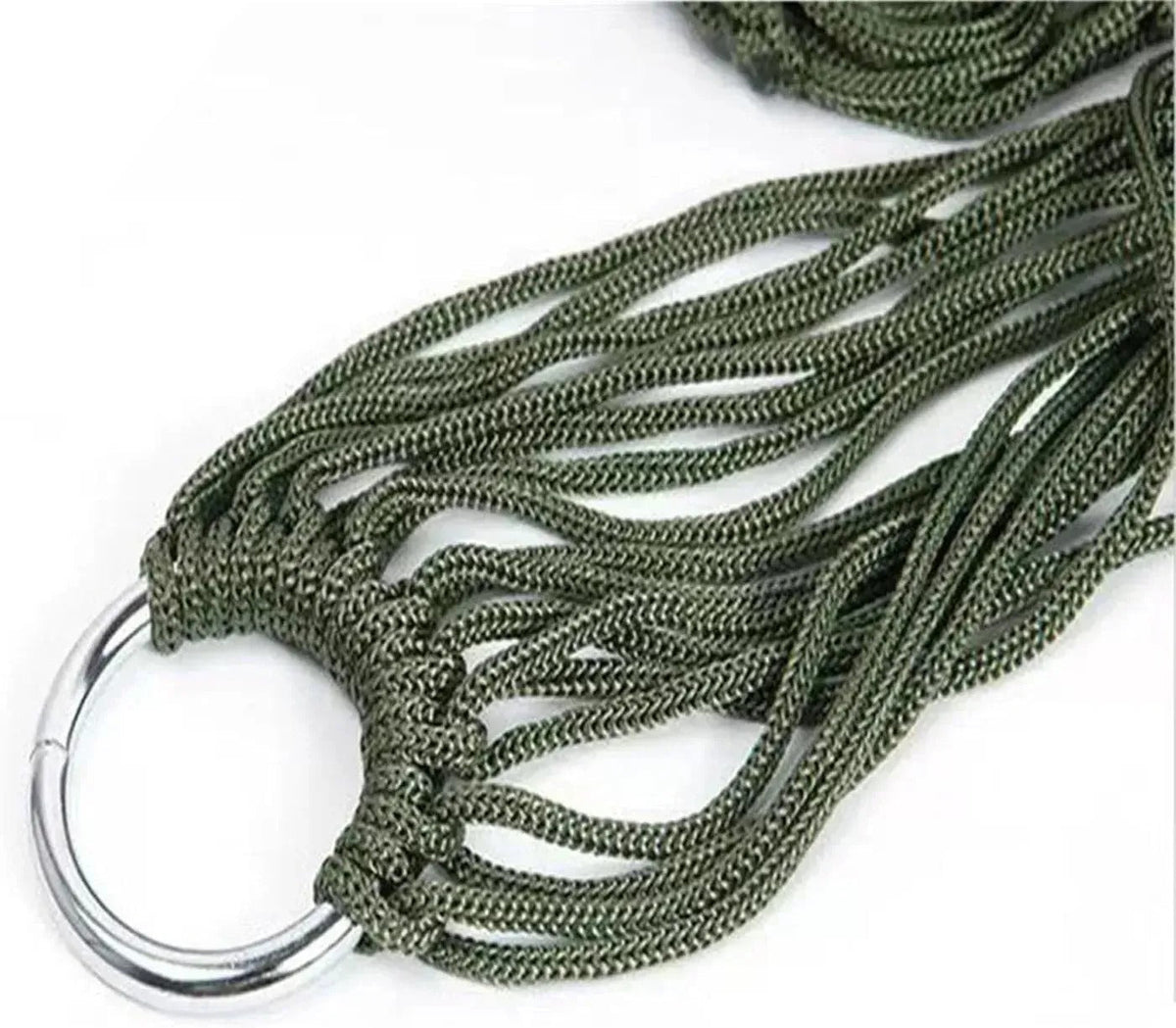 Hamac de grădină din nailon verde 220x100 cm (59950001)
