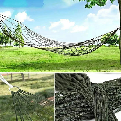 Hamac de grădină din nailon verde 220x100 cm (59950001)