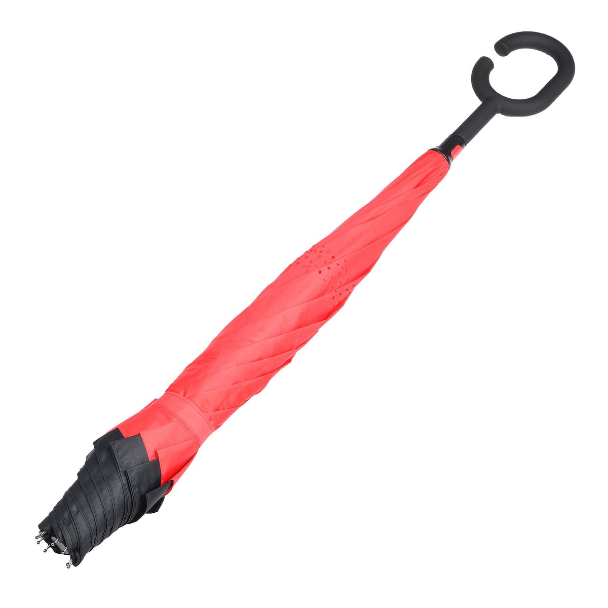 Umbrelă reversibilă multicoloră, pliabilă și rezistentă la vânt (46870004)