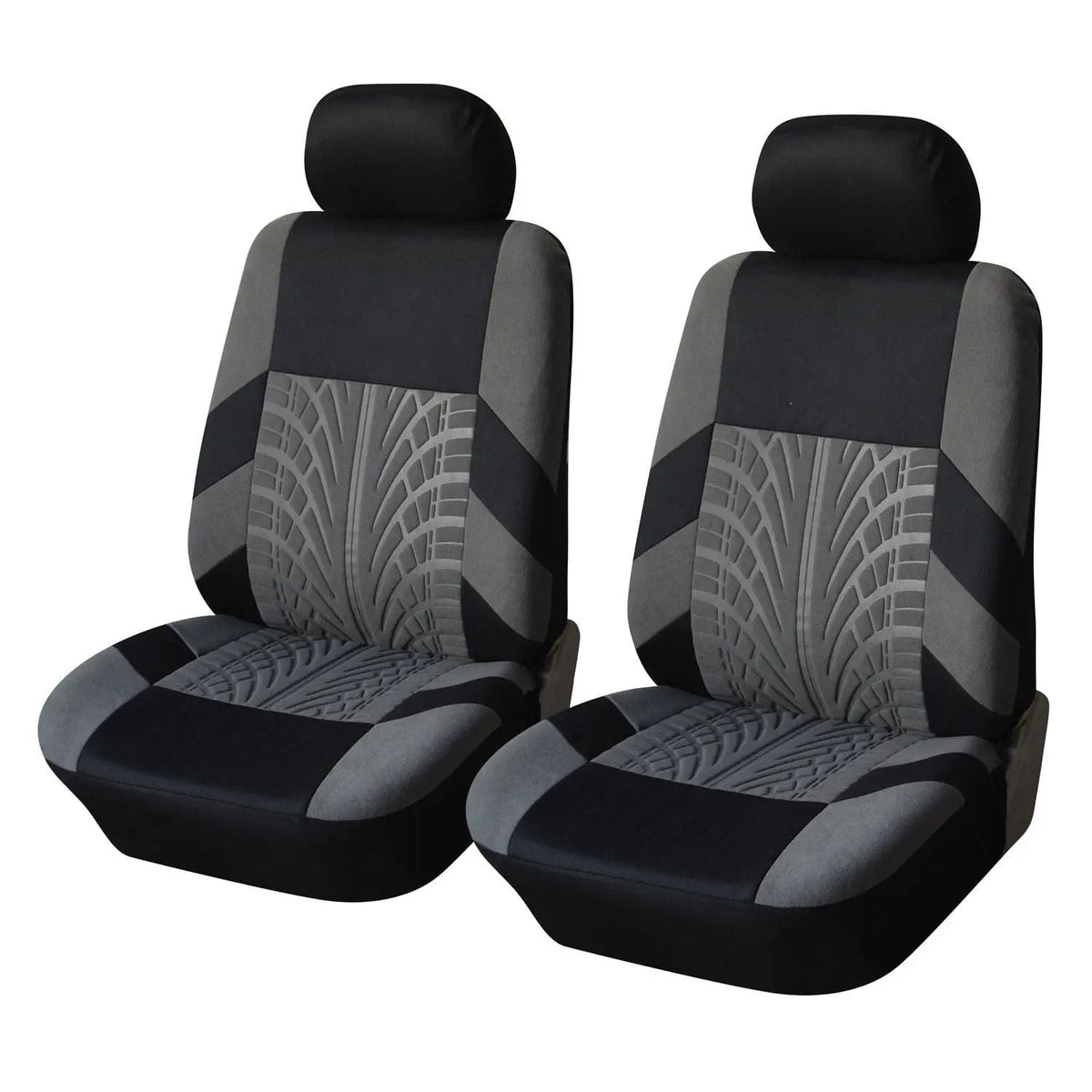 Huse pentru Scaune Auto Față Universale Negru-Gri (4906)