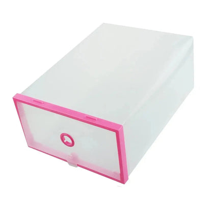 Cutie pliabilă roz pentru pantofi (47460002)