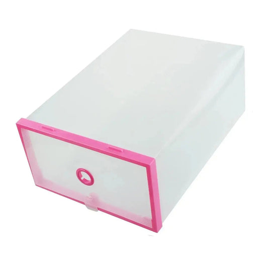 Cutie pliabilă roz pentru pantofi (47460002)