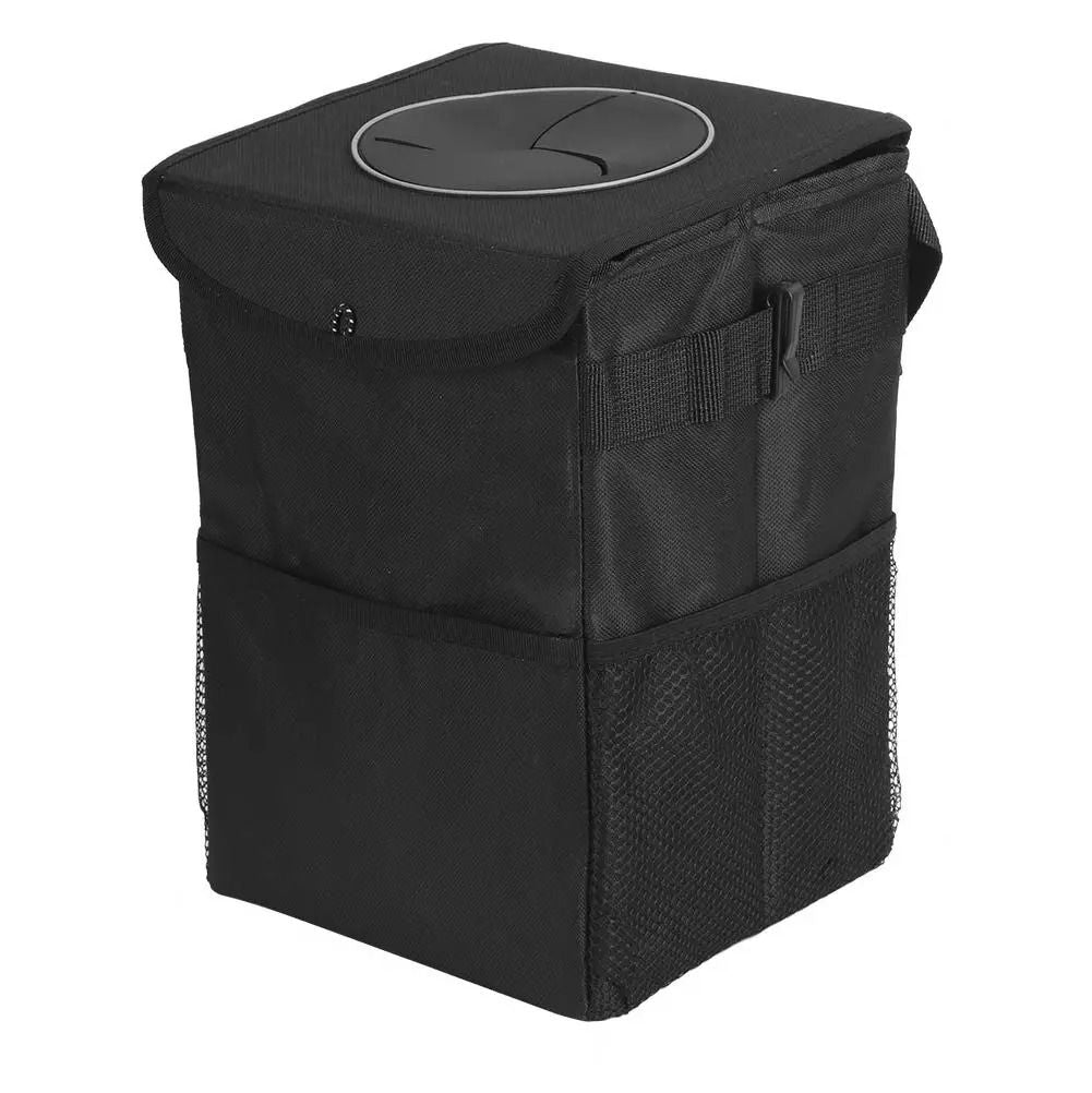 Coș de Gunoi Auto Mini Negru (8293)