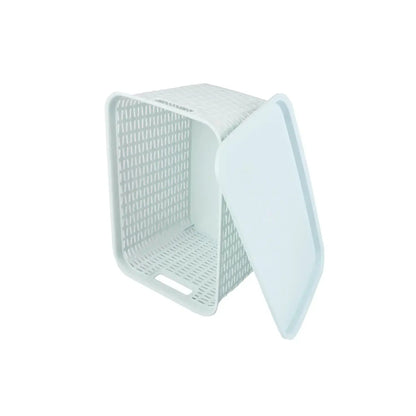 Coș din plastic cu capac, 20 L, culoare mentă (82970002)