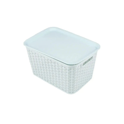Coș din plastic cu capac, 20 L, culoare mentă (82970002)