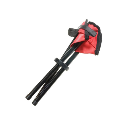 Scaun pliant turistic roșu (60270001)