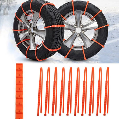 Lanțuri de zăpadă universale din plastic, 10 buc. (5623)