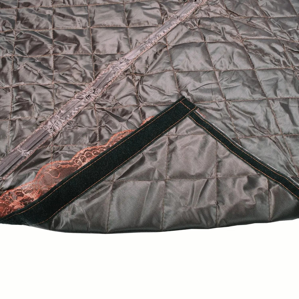 Perdea magnetică termică maro 210x98 cm (83390001)