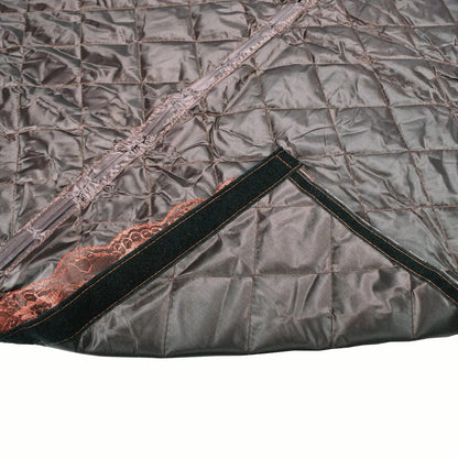 Perdea magnetică termică maro 210x98 cm (83390001)