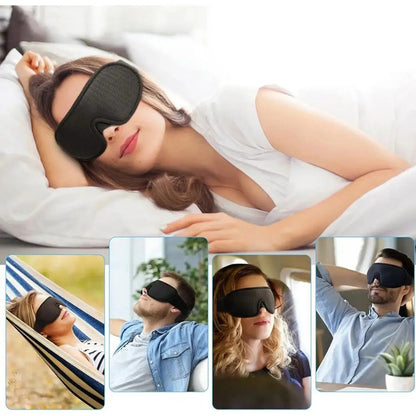 Mască de dormit anatomică premium, respirabilă (89680001)