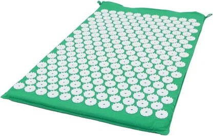 Saltea de acupresură cu pernă verde (70980002)