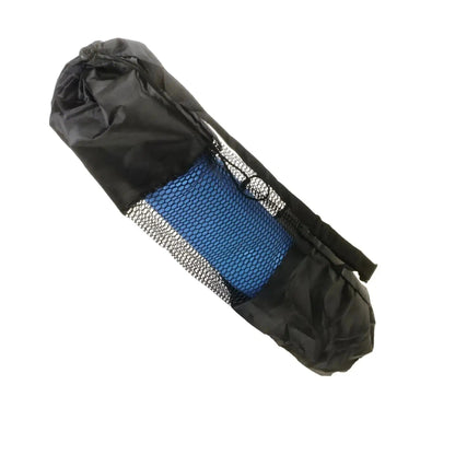 Saltea de yoga fitness albastră 173x61 cm cu husă (58160001)