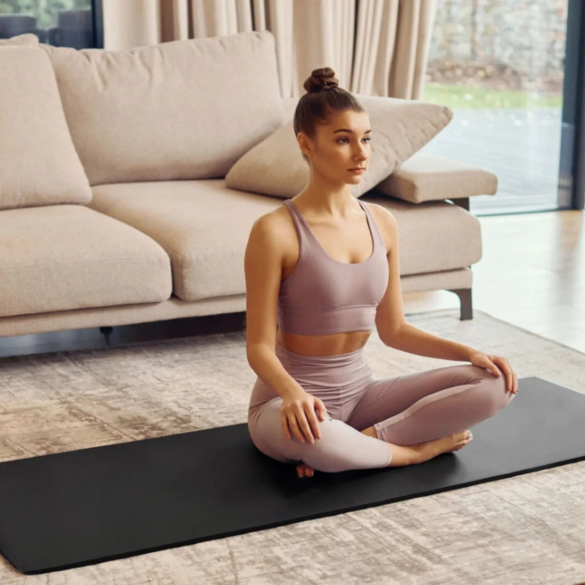 Saltea de fitness yoga gimnastică moale (8682)