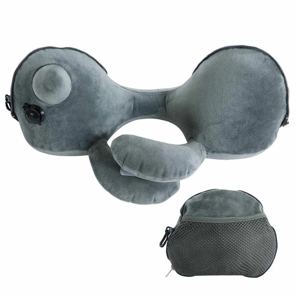 Pernă de călătorie gonflabilă, moale și confortabilă (89730001)
