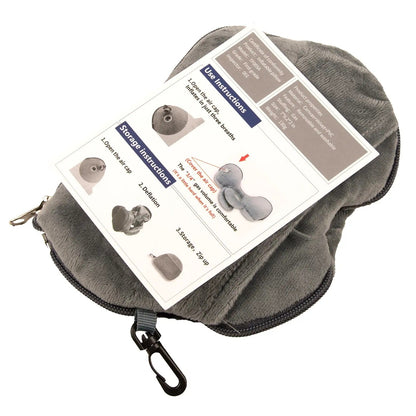Pernă de călătorie gonflabilă, moale și confortabilă (89730001)