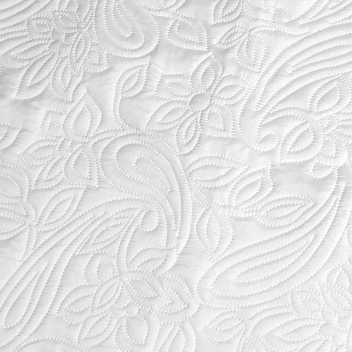 Cuvertură florală moale 240x260 cm, culoare crem (75740001)