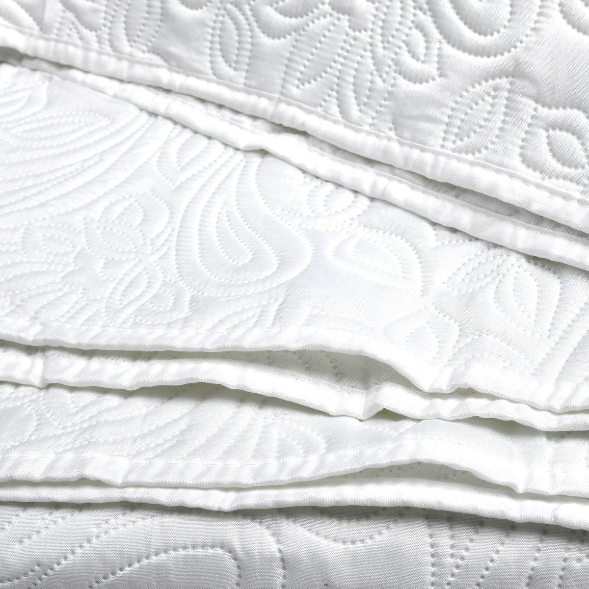Cuvertură florală moale 240x260 cm, culoare crem (75740001)