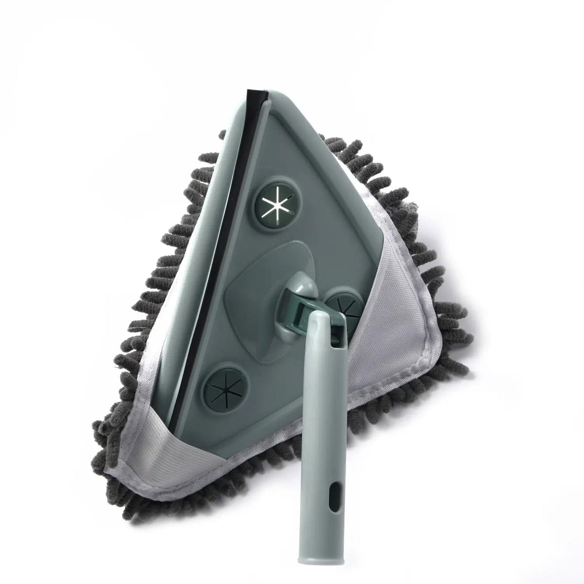 Mop Triunghiular 360° pentru Spălat Geamuri cu Reglaj 130 cm (8192)