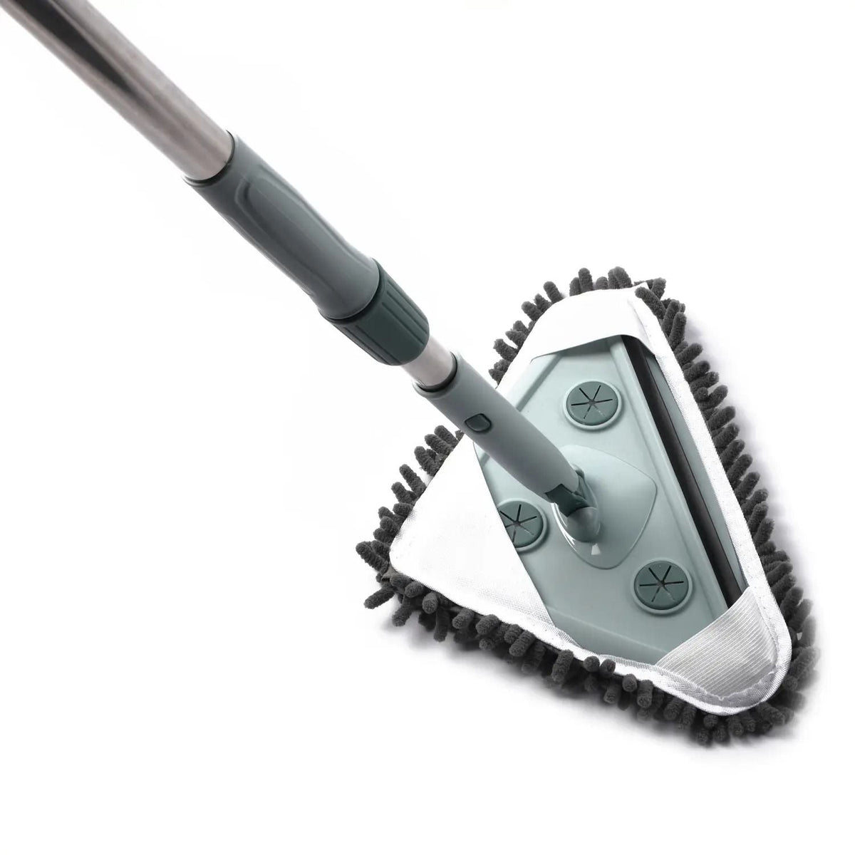 Mop Triunghiular 360° pentru Spălat Geamuri cu Reglaj 130 cm (8192)