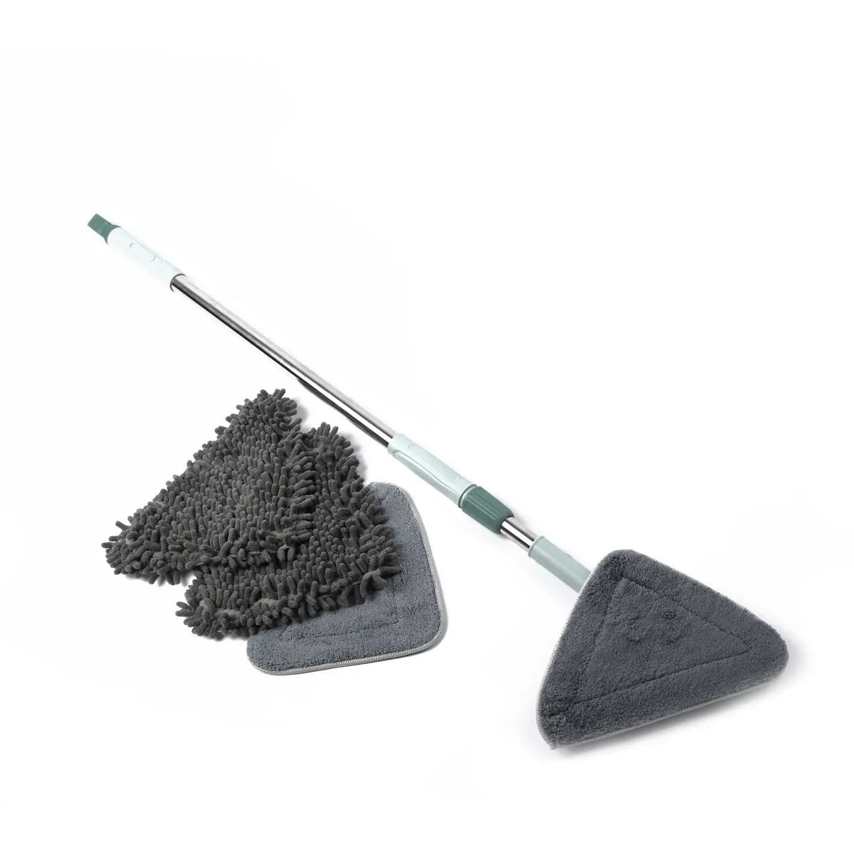 Mop Triunghiular 360° pentru Spălat Geamuri cu Reglaj 130 cm (8192)