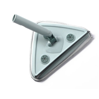 Mop Triunghiular 360° pentru Spălat Geamuri cu Reglaj 130 cm (8192)
