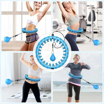 Hula Hoop cu greutate cu proeminențe (8659)