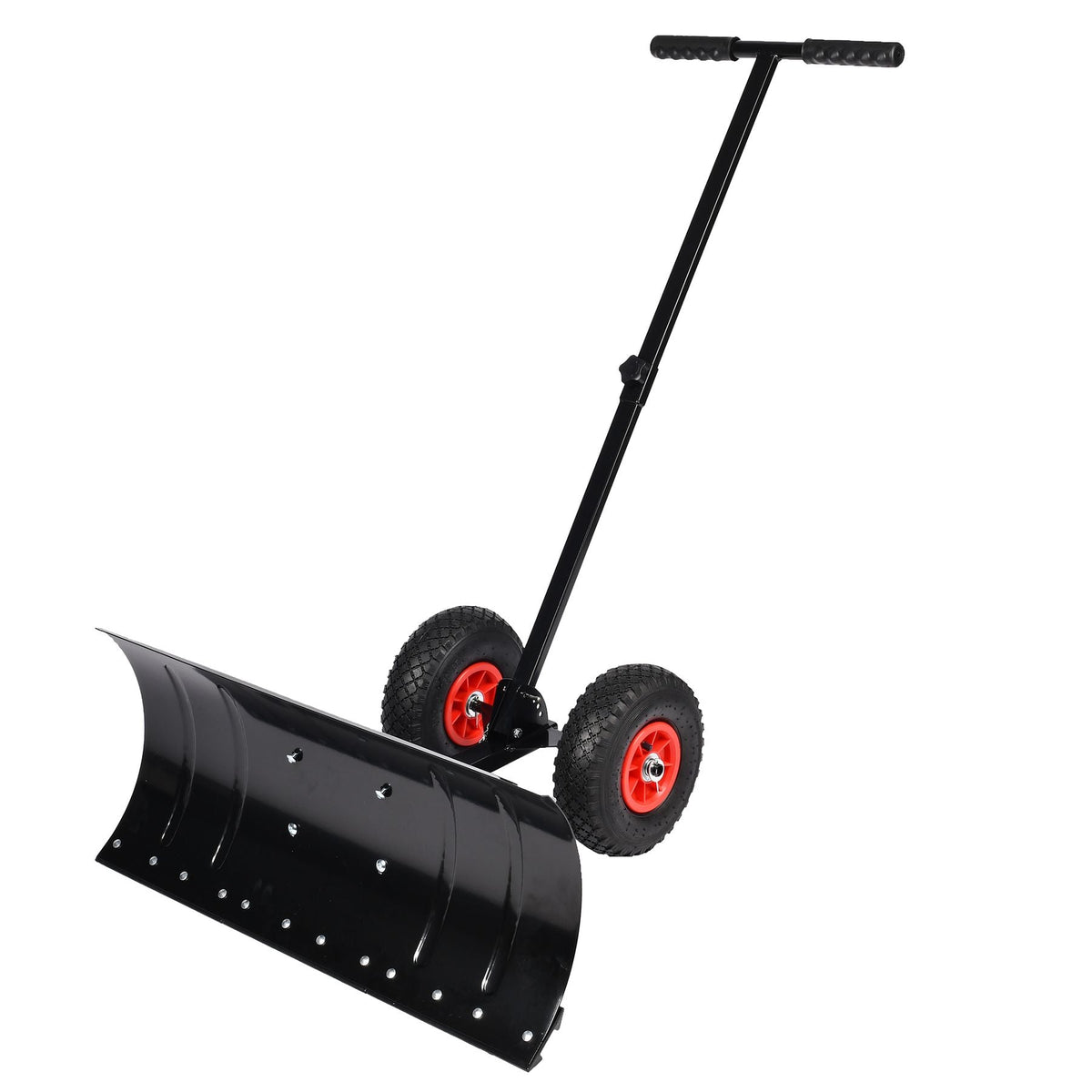 Plug manual pentru zăpadă Hercules, pe roți (5352)